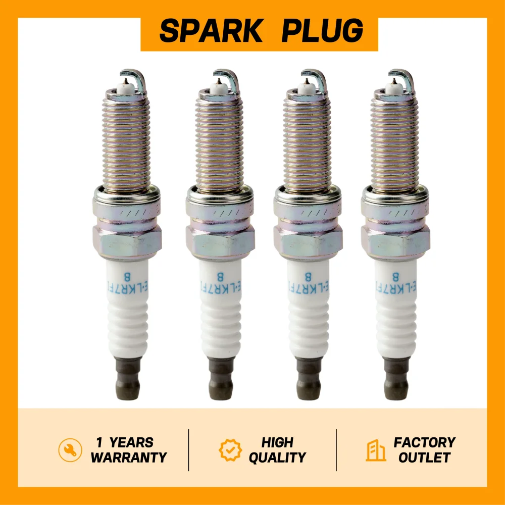 

4pcs Car Accessories Spark Plugs For Jeep Wrangler Sport Dodge Challenger Kia Hyundai ix35 DU2 NU2 High Performance Spark Plug