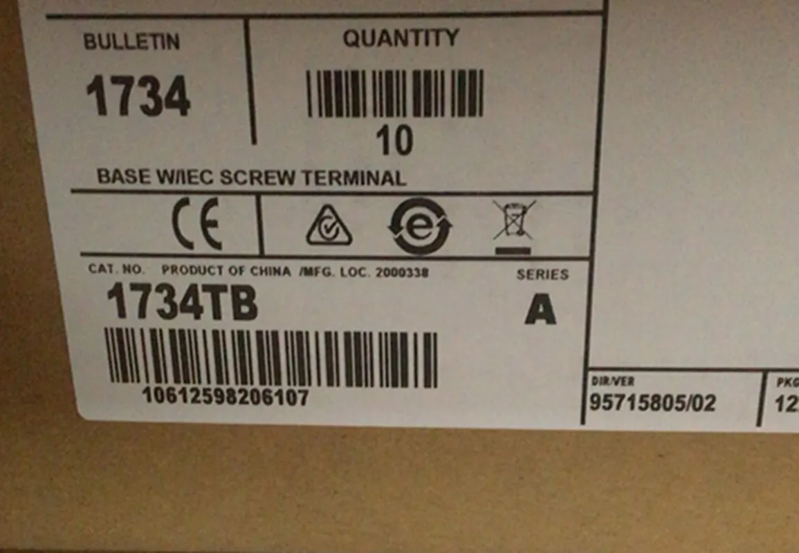 

New Original 1734-TB 1734 TB One Year Warranty Warehouse Spot Fast Delivery