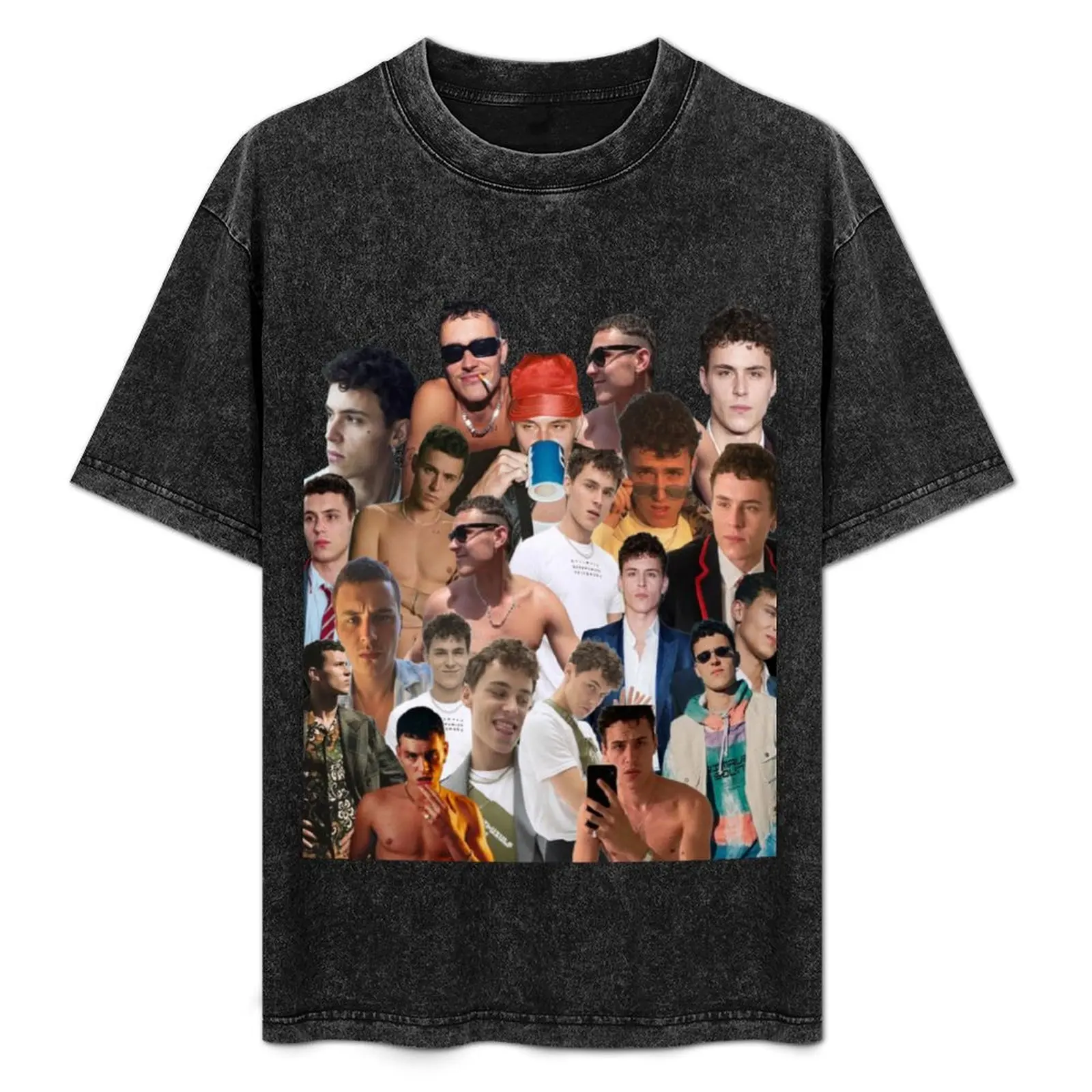 

aron piper photo collage T-Shirt Utility Work Short Sleeve Top