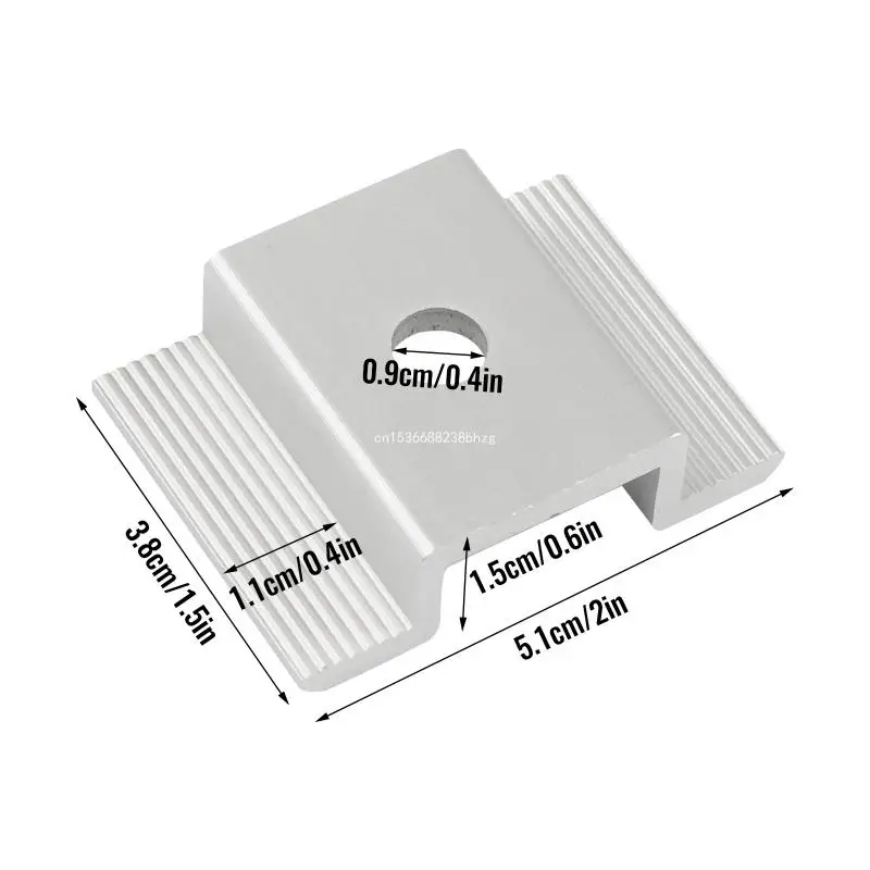 20/50x painel solar braçadeiras ampla suporte fotovoltaico acessórios do sistema solar dropship