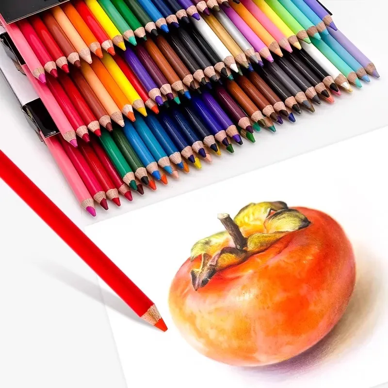 أقلام رصاص ملونة تعتمد على الزيت من PRISMACOLOR صندوق ورقي 4 مم من الدرجة الطلابية 12/24/36/48 مجموعات ألوان لرسم المشاريع الفنية والتلوين