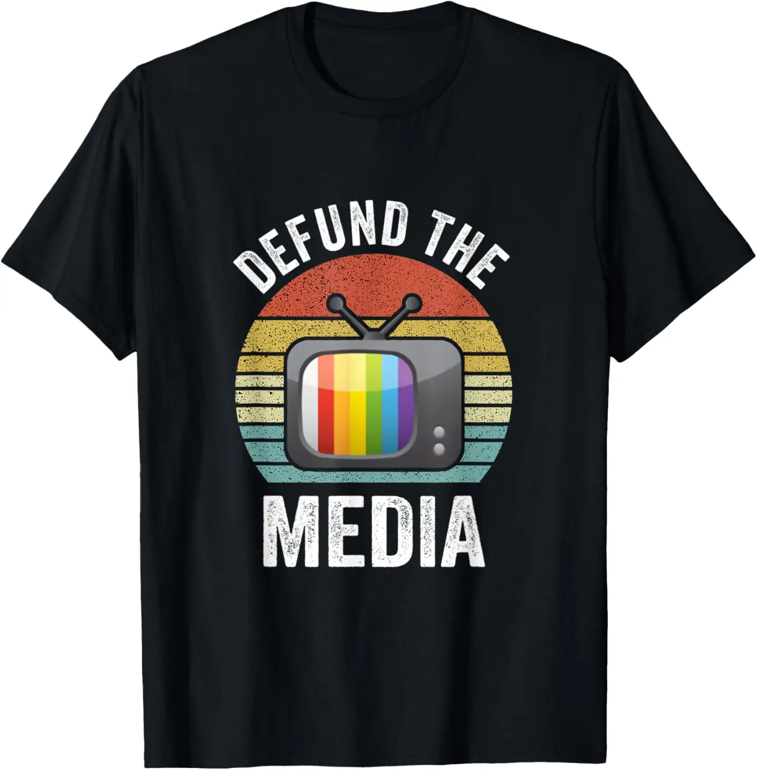 

Футболка в стиле ретро, винтажный протест медиасвязи против поддельных запросов