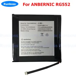 ANBERNIC RG552 휴대용 게임 콘솔용 리튬 폴리머 배터리, 7.6VV, 2x3200mAh, 신제품