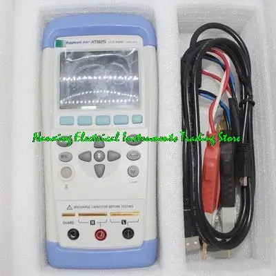 AT825/AT826 Handheld Digital LCR Meter Capacitance Inductance Resistance Tester 100Hz,120Hz,1kHz,10kHz/100kHz