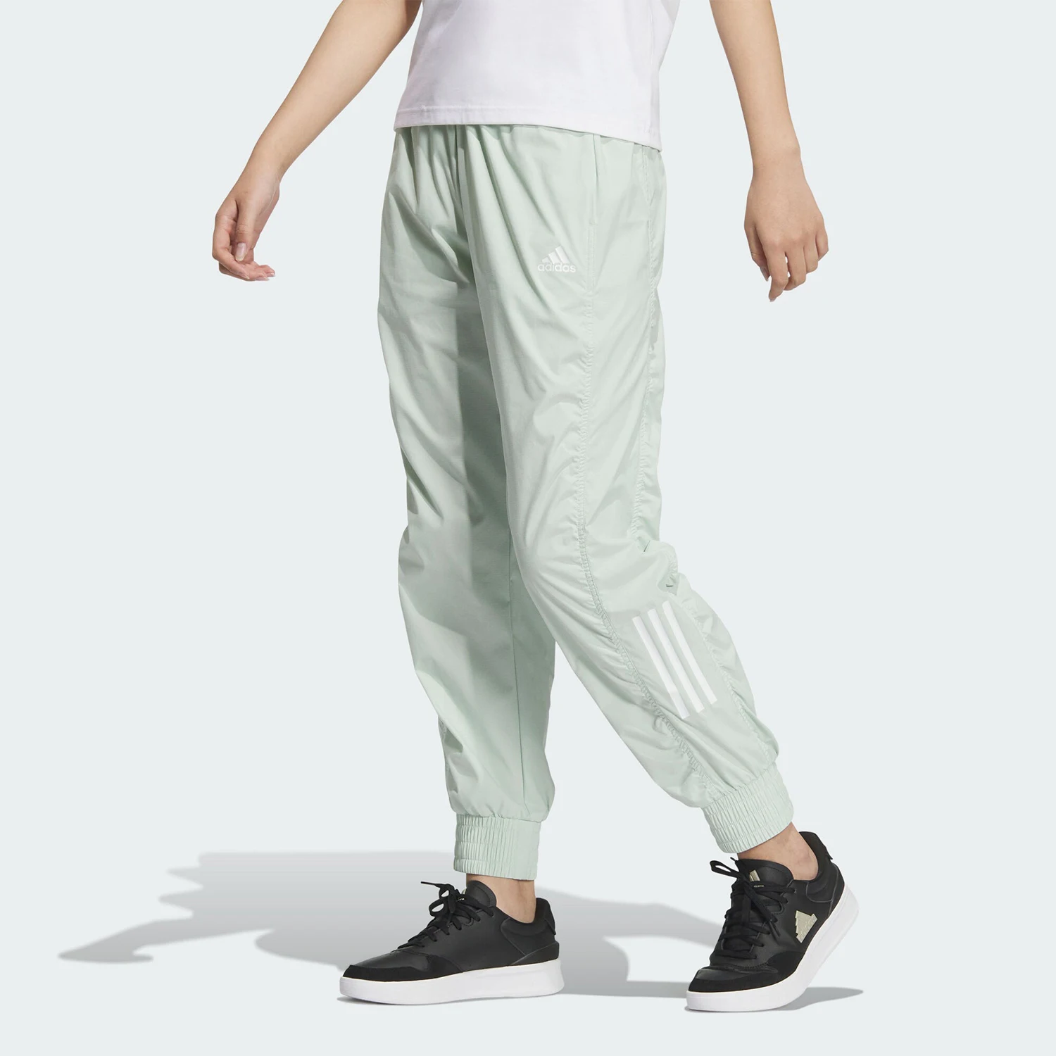 Adidas genuine summer new women's classic ankle binding sports casual pants JJ1297