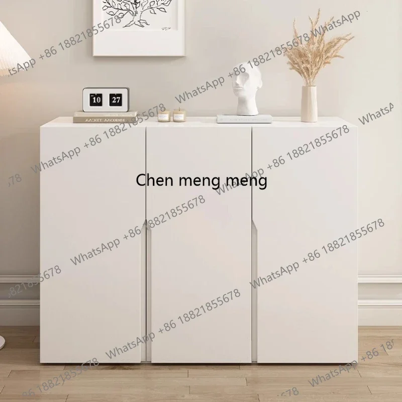 Postmodern Living Room Cabinets Furniture Cabinet Modern Solid Wood Door Shoe Cabinets Balcony Luxury Zapatero Hotel Furniture