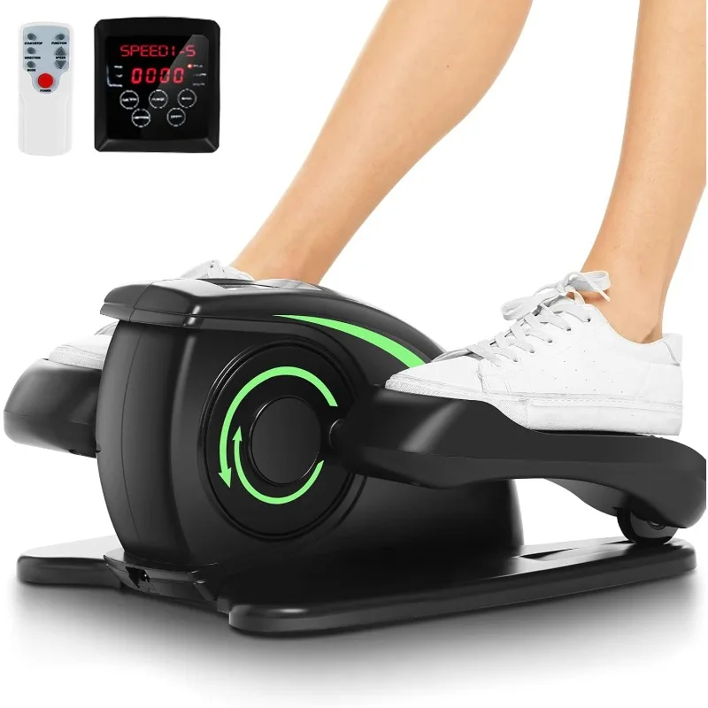 

ANCHEER Under Desk Elliptical Machine - Quiet Pedal Exerciser for Seniors, Office & Home, Low-Impact Seated Leg Workout