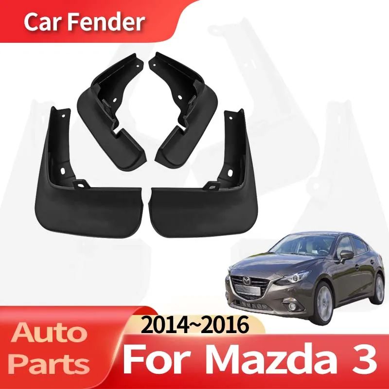 

Auto Accessories For Mazda 3 2014~2016 BM Fender Lining Car Fender Anti-sand Splash Mud Guard Skin Punch-free Installation Tools