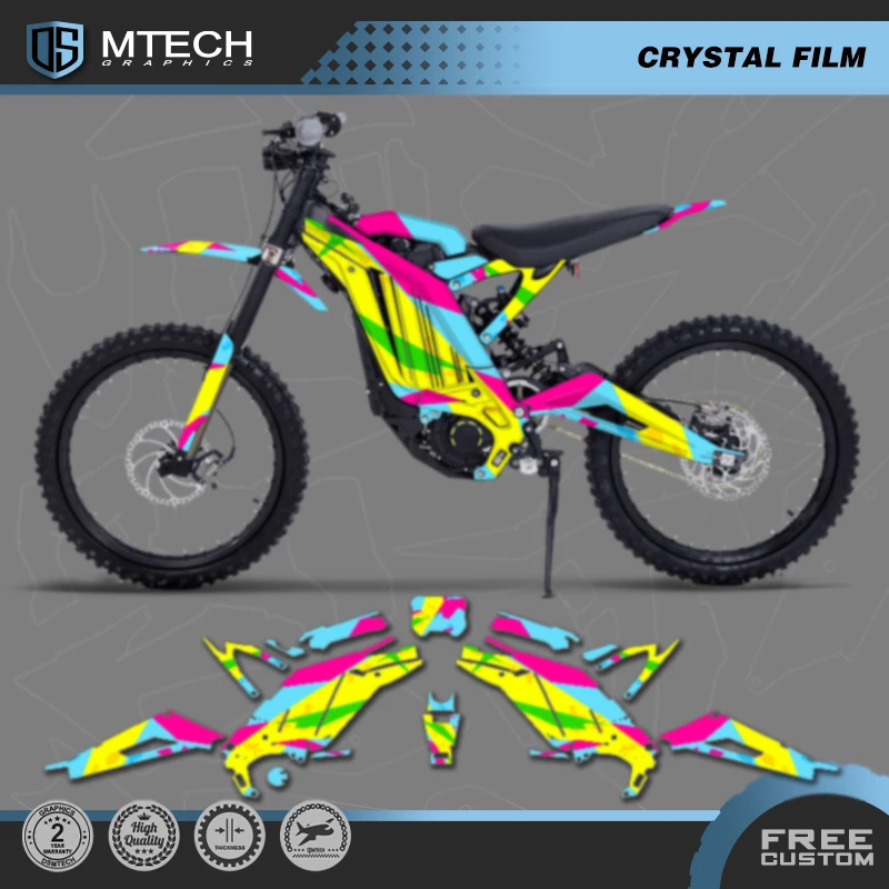 

Графика DSMTECH для 2021 2022 2023 2024, SURRON SUR-RON Light Bee X S 3C 21-24, наклейки для мотоциклов, наборы наклеек 003