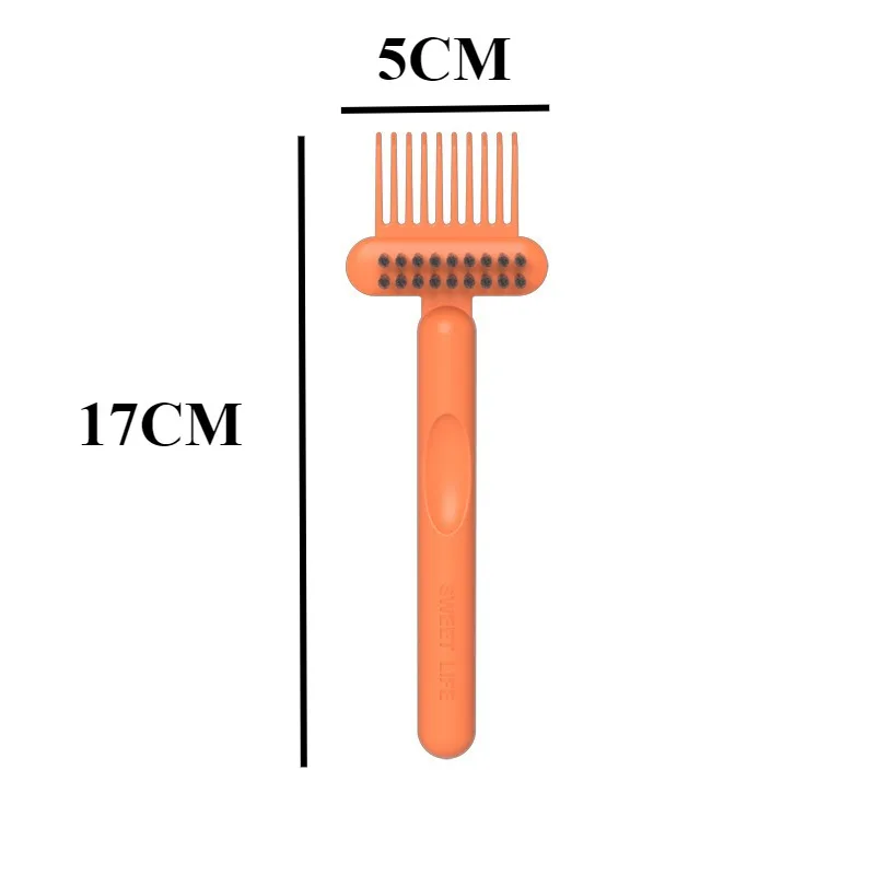 Hollow Air Bag Curling Comb Cleaning Tool Efficient & Simple Brush Cleaner for Easy Maintenance