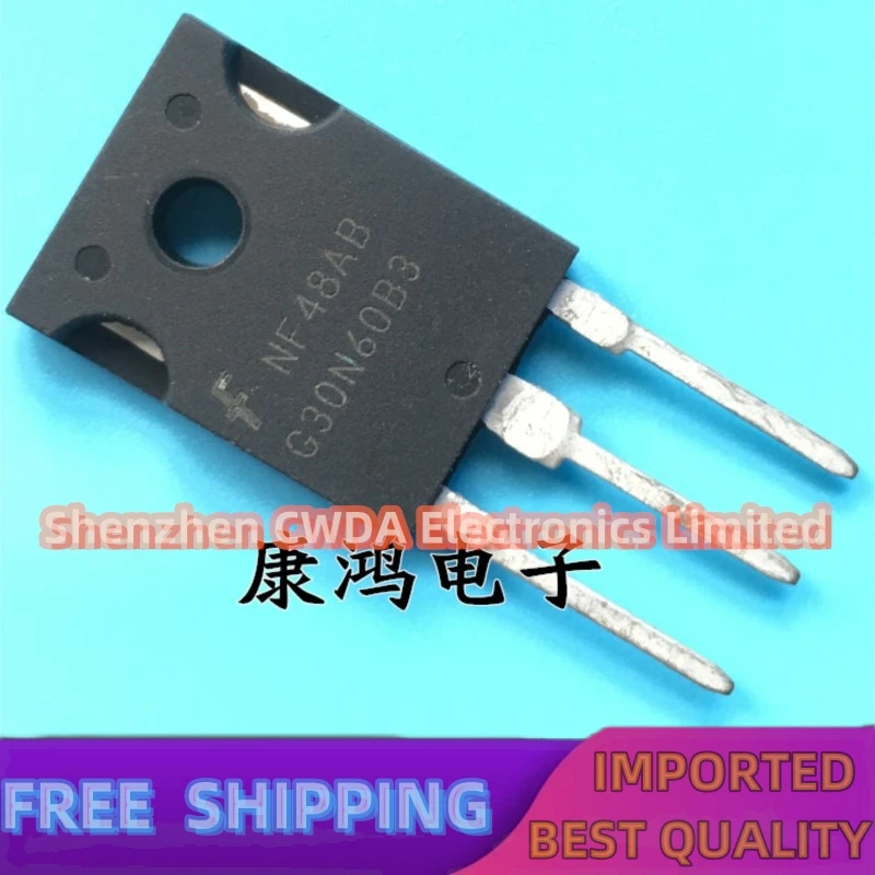 10PCS-20PCS   HGTG30N60B3 G30N60B3 TO-247 IGBT 30A/600V In Stock Can Be Purchased