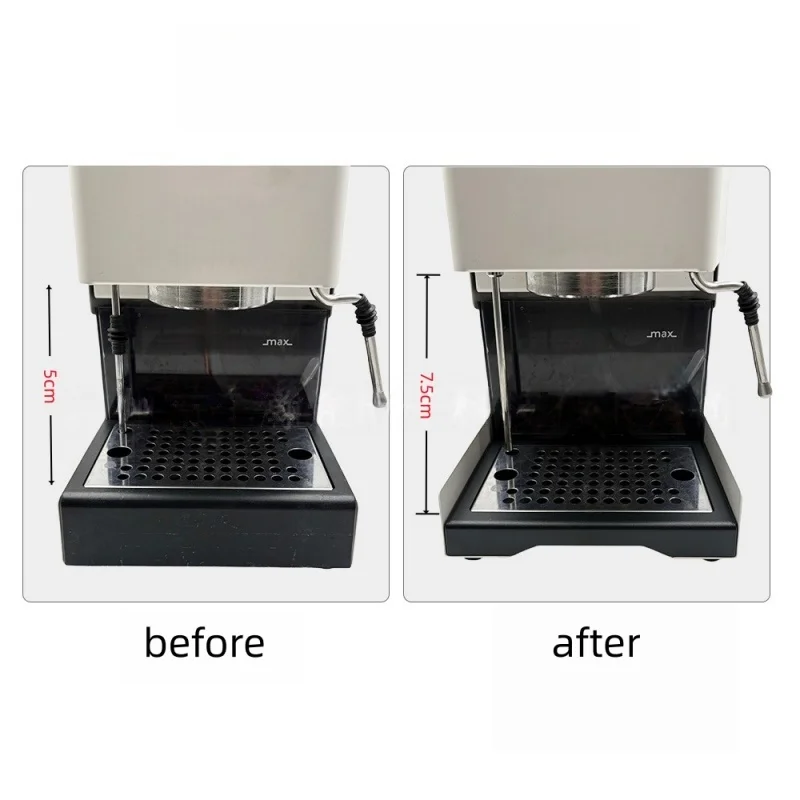 JUSTINLAU 1set Drip Tray Low Profile 6 Bar 9 Bar 12 Bar OPV Spring Kit for Gaggia Classic Pro Coffee Machine Parts Accessories