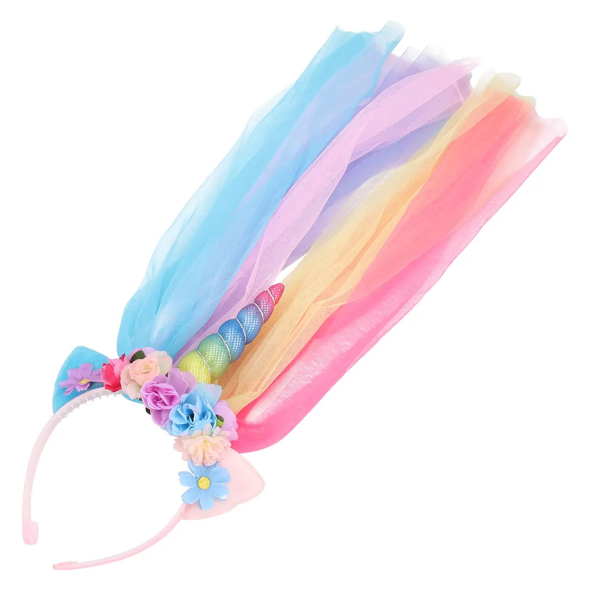 

Unicorn Headband Christmas Gifts Headbands Headgear Headpiece Colorful Artificial Flower for