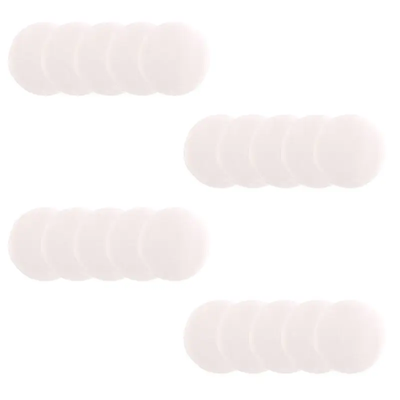 

A98E-20Pcs 125Mm Car Polishing Pad 5 Inch Polish Waxing Pads Fiber Polisher Bonnet Car Paint Care