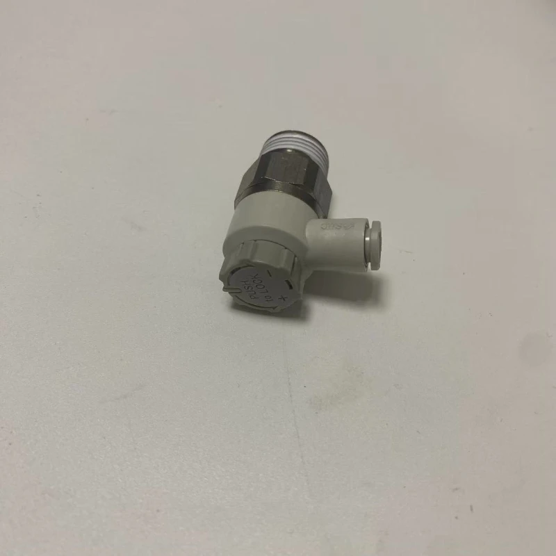 Original SMC AS3201F-03-06SA Air Flow Control Valve 6mm Push Lock Fitting 3/8 Thread Pneumatic Speed Regulator Throttle Valve