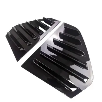 適用於福斯高爾夫8 GTI GTD R R-Line TSI TDI 2020-2-24 汽車造型後窗百葉窗三角形裝飾蓋貼紙飾條 6 最佳銷售 mk8 高爾夫 r - №1