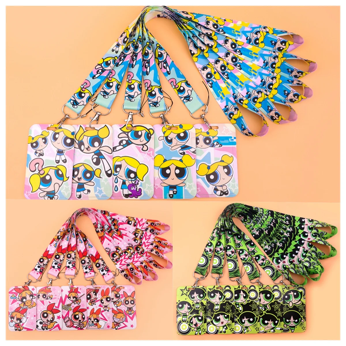 بارد امرأة صغيرة ضابط الشرطة الرسوم المتحركة اسهم لمفتاح الرقبة حزام معرف شارة حامل شنق حبل Keyrings اكسسوارات الهدايا #1