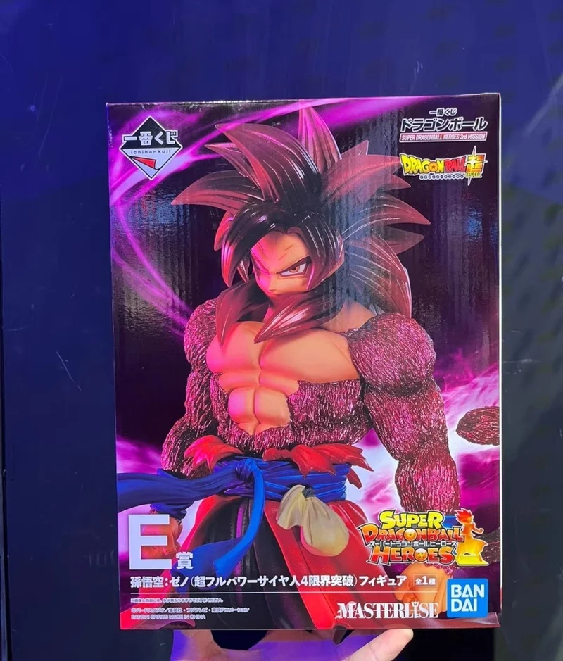 In Stock Bandai Original Anime Dragon Ball Ichiban Kuji Third Task Broli Vegetto Super Saiyan Super Saiyan 4 Action Figures Gift