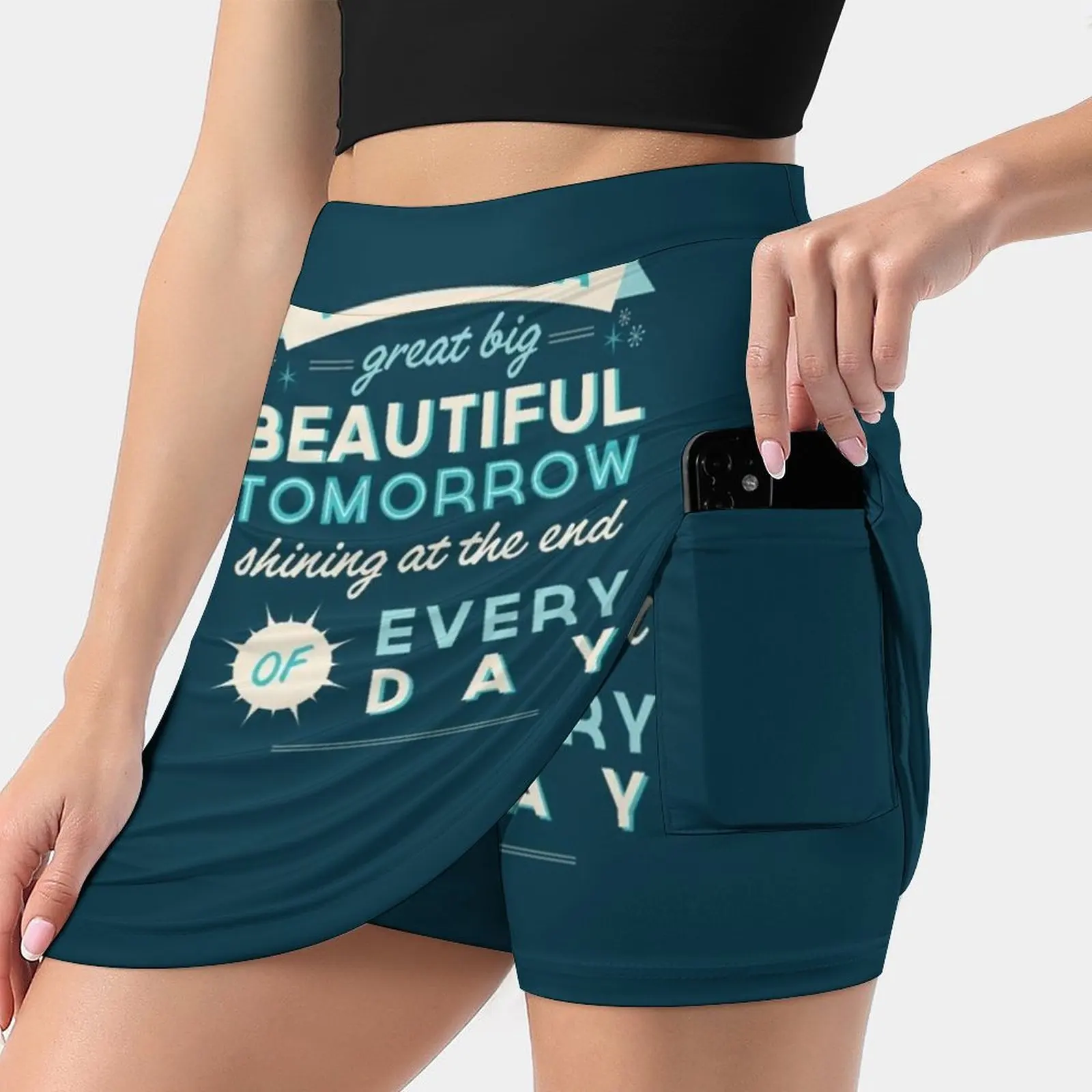 

Beautiful Tomorrow Women's skirt Aesthetic skirts New Fashion Short Skirts Great Big Beautiful Tomorrow Inspired Progress