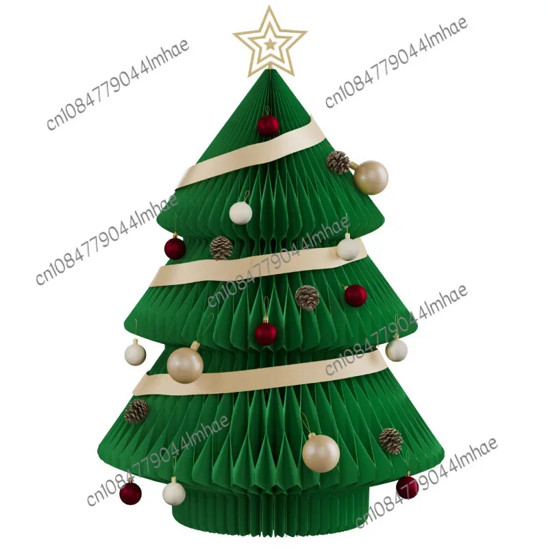 

Christmas Tree Household Set Small Ornaments Shopping Mall Window Decoration New Year's Tree