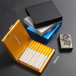 20 Sticks Hold Exquisite Portable Cigarettes Cases Cover Creative Folio Cigarette Case Smoking Box Sleeve Pocket Tobacco Pack