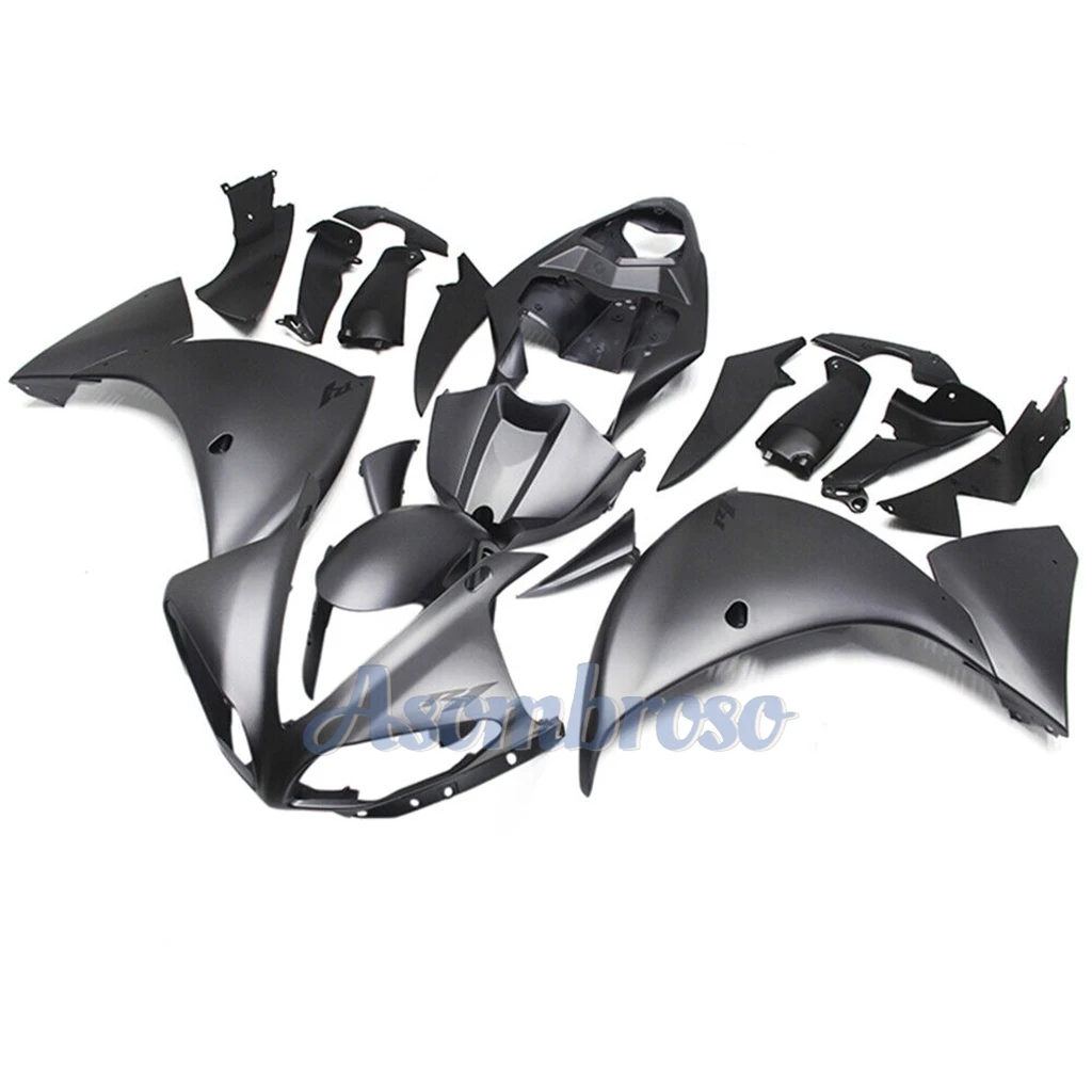 Silvery Grey Body set for Yamaha YZF-R1 2009 2010 2011 2012 YZFR1 09-12 YZF R1 Great Quality ABS Injection Molding Fairings kit