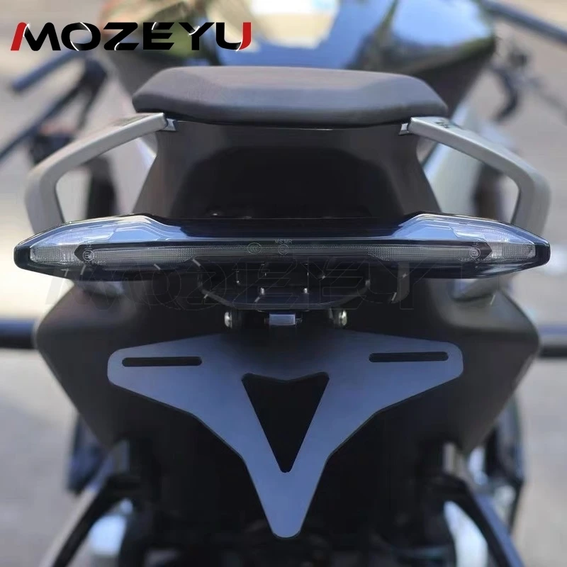 

For CFMOTO CF 675SR-R 675NK 675SRR 675SR 2024 2025 2026 Motorcycle Rear License Plate Holder Bracket Tail Tidy Fender Eliminator