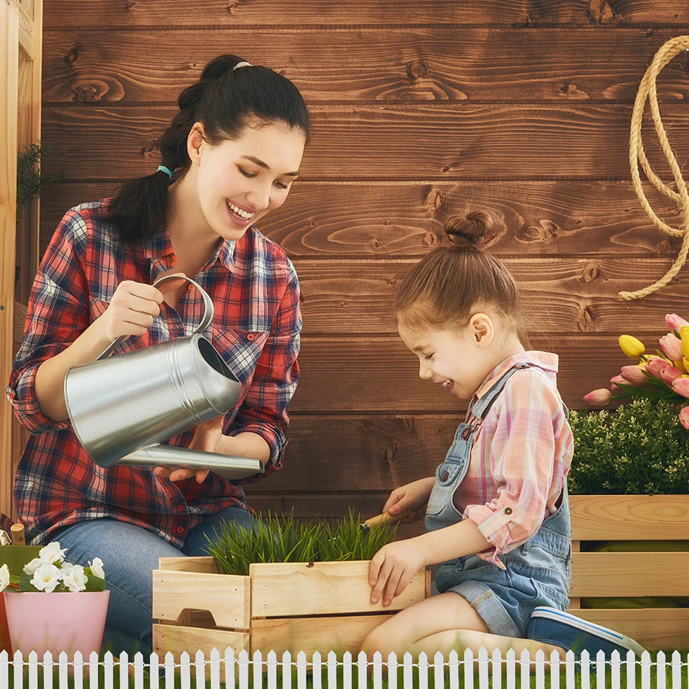 

Garden Fence Ornaments 3 Rolls Mini Wooden Fences DIY Micro Landscape Decor Adornment Exquisite Handmade Accessories
