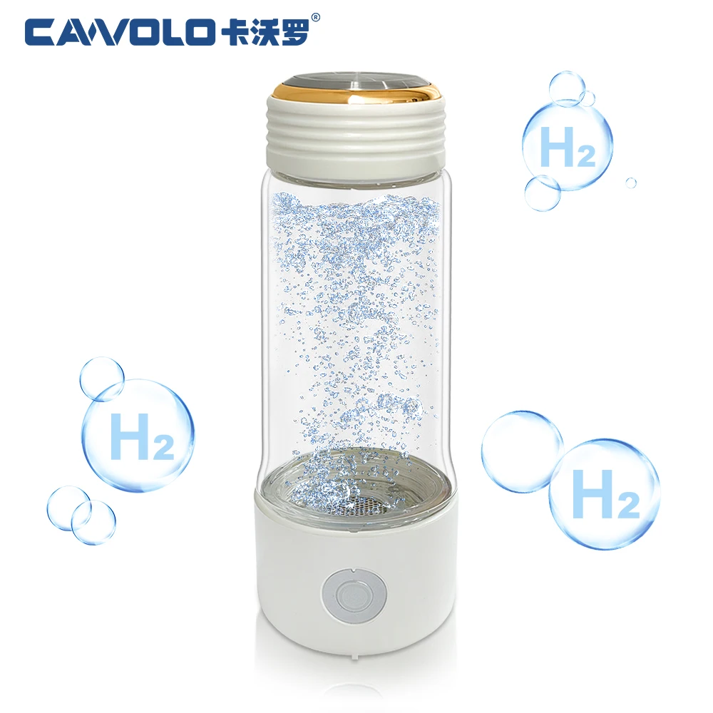 

CAWOLO 400ml SPE PEM TECH Hydrogen-Rich Water Cup Portable Antioxidant Electric Hydrogen Rich Water Generator Bottle