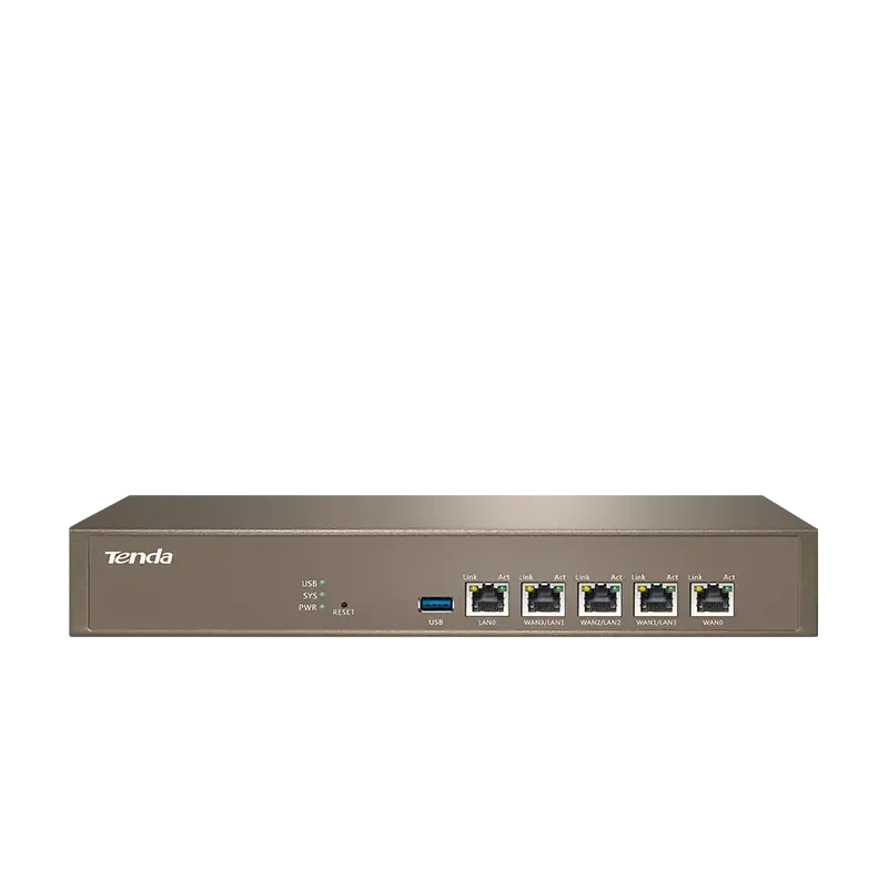

TENDA G1 Enterprise router 5 Gigabit network ports multi-WAN Bring 100 units WEB PPPoE Intelligent bandwidth management