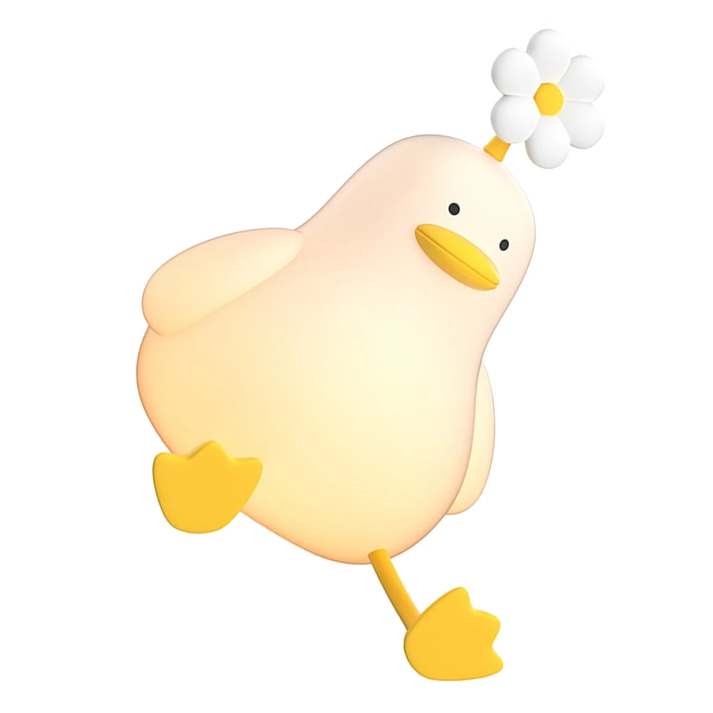

Duck Night Warm White LED Bedroom Lamp Cute Decorative Bedside Night Light Bedside Lights Room Atmosphere Small NightLights