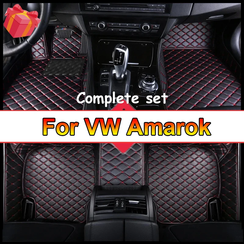 

Автомобильные коврики для VW Amarok 2010 ~ 2022, напольный коврик, автозапчасти, коврик, роскошный кожаный коврик, автомобильные аксессуары