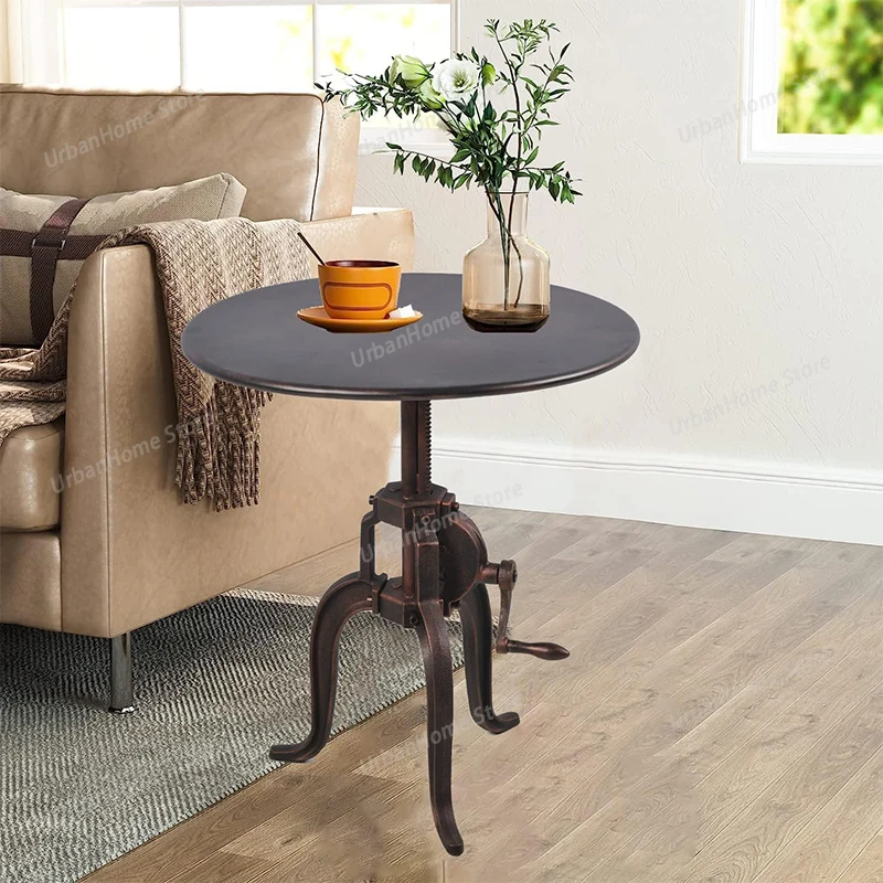 

Lift Homestay Café Tables Apartment Corner Lounge Center Desk Café Tables Living Room Iron Café Furniture Кофейный Столик MHKFZ