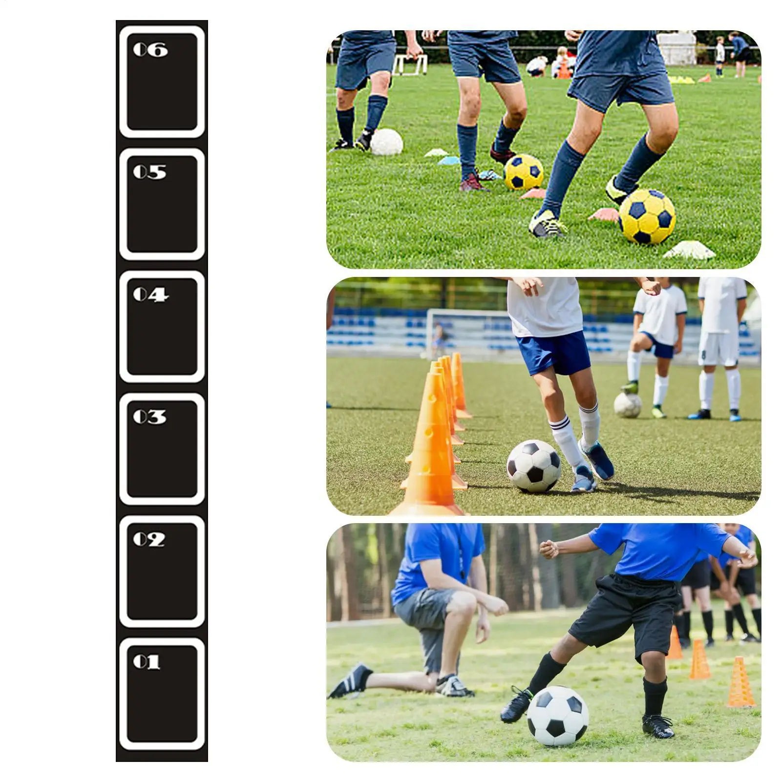 Behendigheidsladder Trainingsmat Staptraining Springrooster Antislip trainingsapparatuur voor voetbal Hardlopen Springen