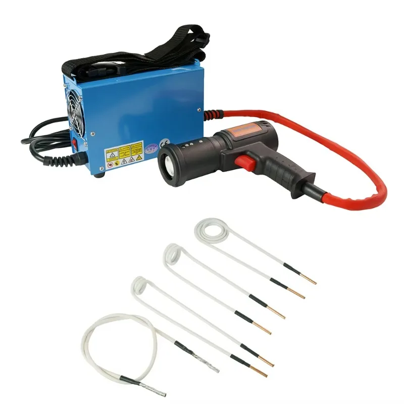 1500 Watt Handheld Induction Heater Quick Heating Coil Kit for Auto Repair Removal Bolt Removal Flame Removal Tool