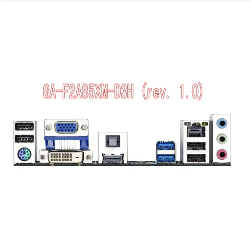 IO I/O 실드 백 플레이트, 블렌드 브래킷, GIGABYTE GA-F2A85XM-D3H rev용 1.0