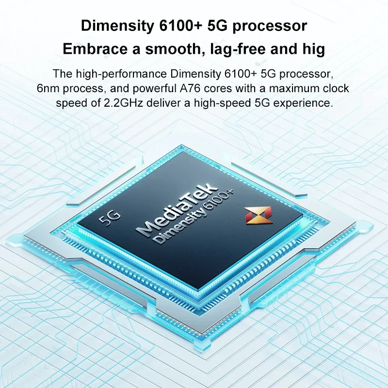 xiaomi Redmi 13C 5G smartphone Dimensity 6100+ 6.74" ultra-large Display 50MP+5MP AI Camera 18W 5000mAh Battery used phone