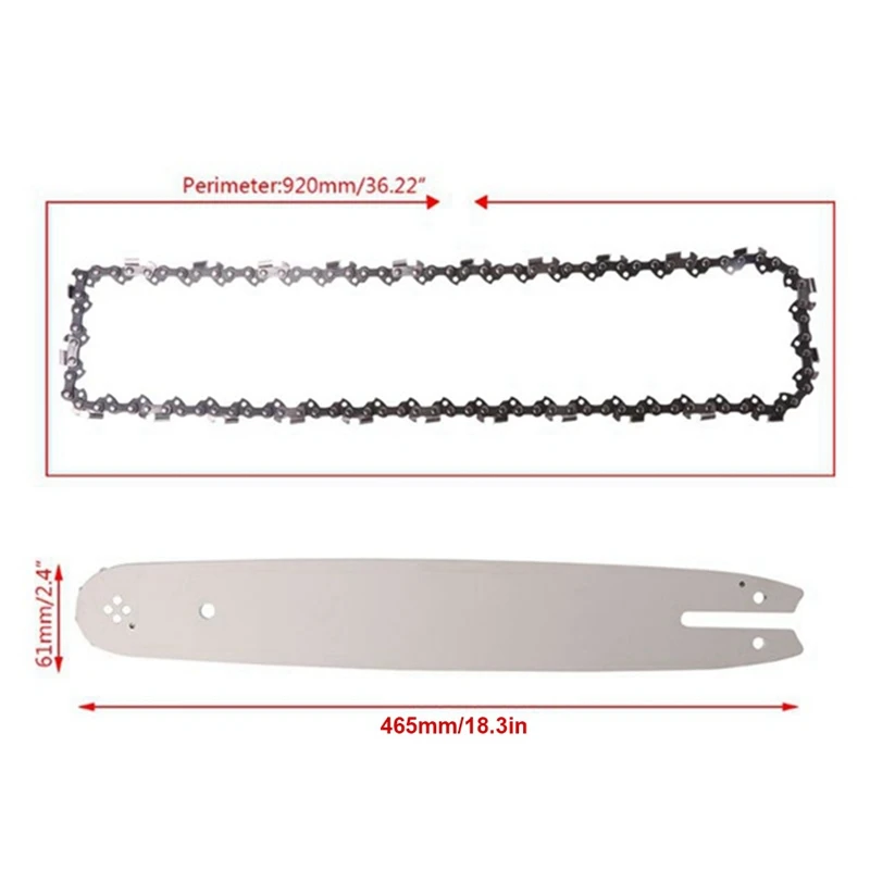 Imagem -06 - Polegada Guia de Bar Mais Motosserra Cadeia Semi Cinzel Adequado para Husqvarna 36 41 50 51 55 16