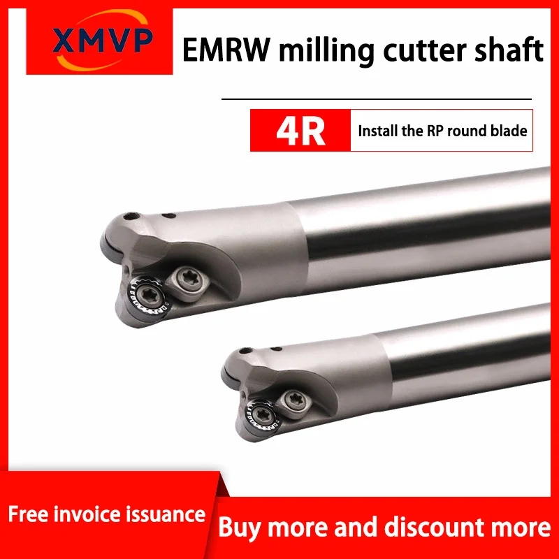 MZG CNC tungsten steel alloy round nose EMRW milling tool bar C15-4R16/17/20 shock plus hard end mill tool bar