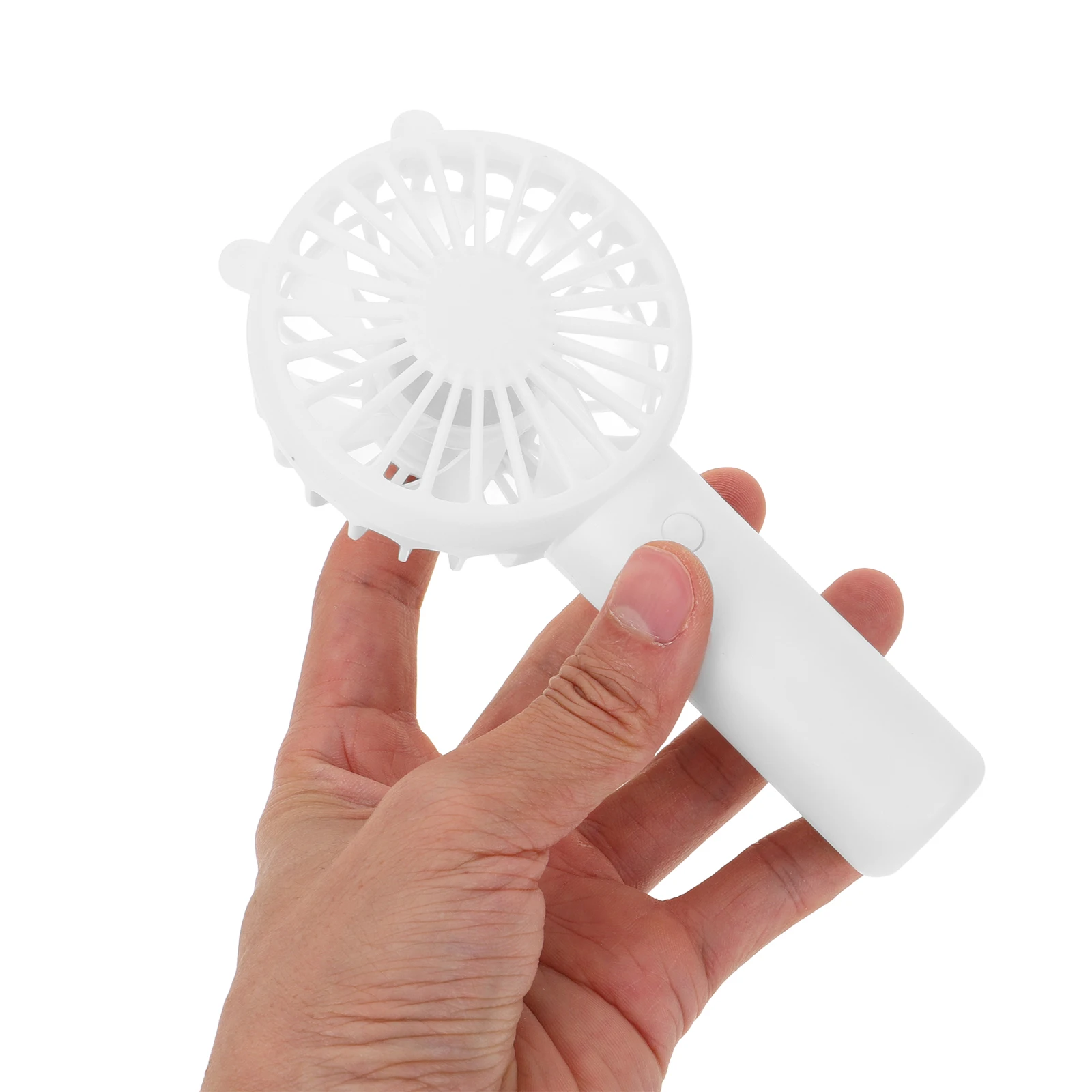 Portable Mini Rechargeable Usb Handheld Summer With Digital Display Silent Operation Long Life Travel Outdoor Indoor Use