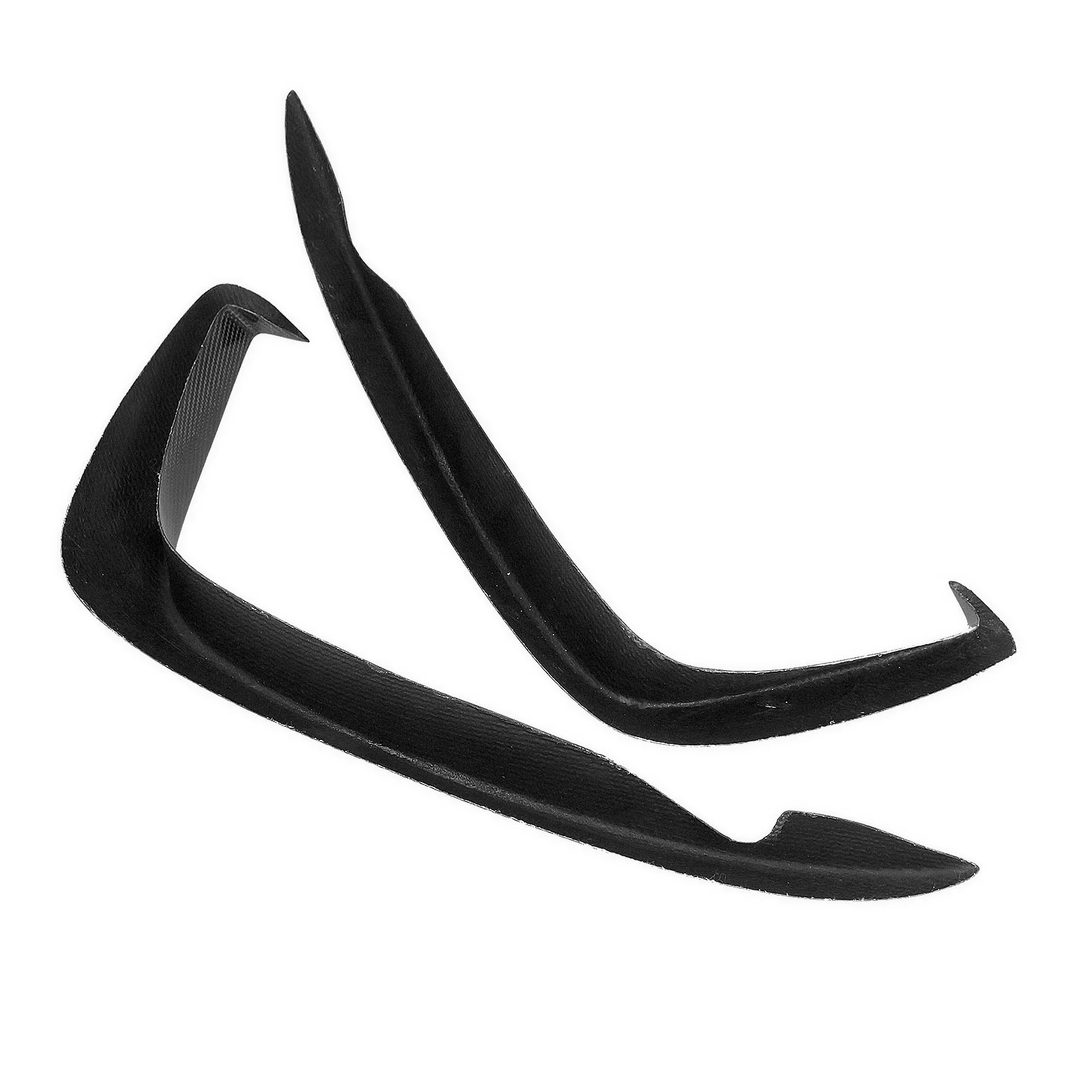Carbon Fiber Front Fog Light Cover Trim Side Spoiler Canard Brow Air Vent Lamp Splitter For Audi A3 S3 Sline 8V Sport 2017-2020