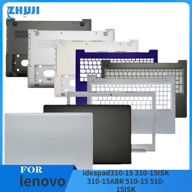 Imagem -01 - Tampa Traseira do Lcd do Portátil Moldura Palmrest Caixa Inferior Lenovo 31015 310-15isk 310-15abr 510-15 510-15isk 510-15ikb Novo tampa traseira do lcd do portatil moldura palmrest caixa inferior lenovo 31015 310 15isk 310 15abr 510 15 510 15isk 510 15ikb novo 01