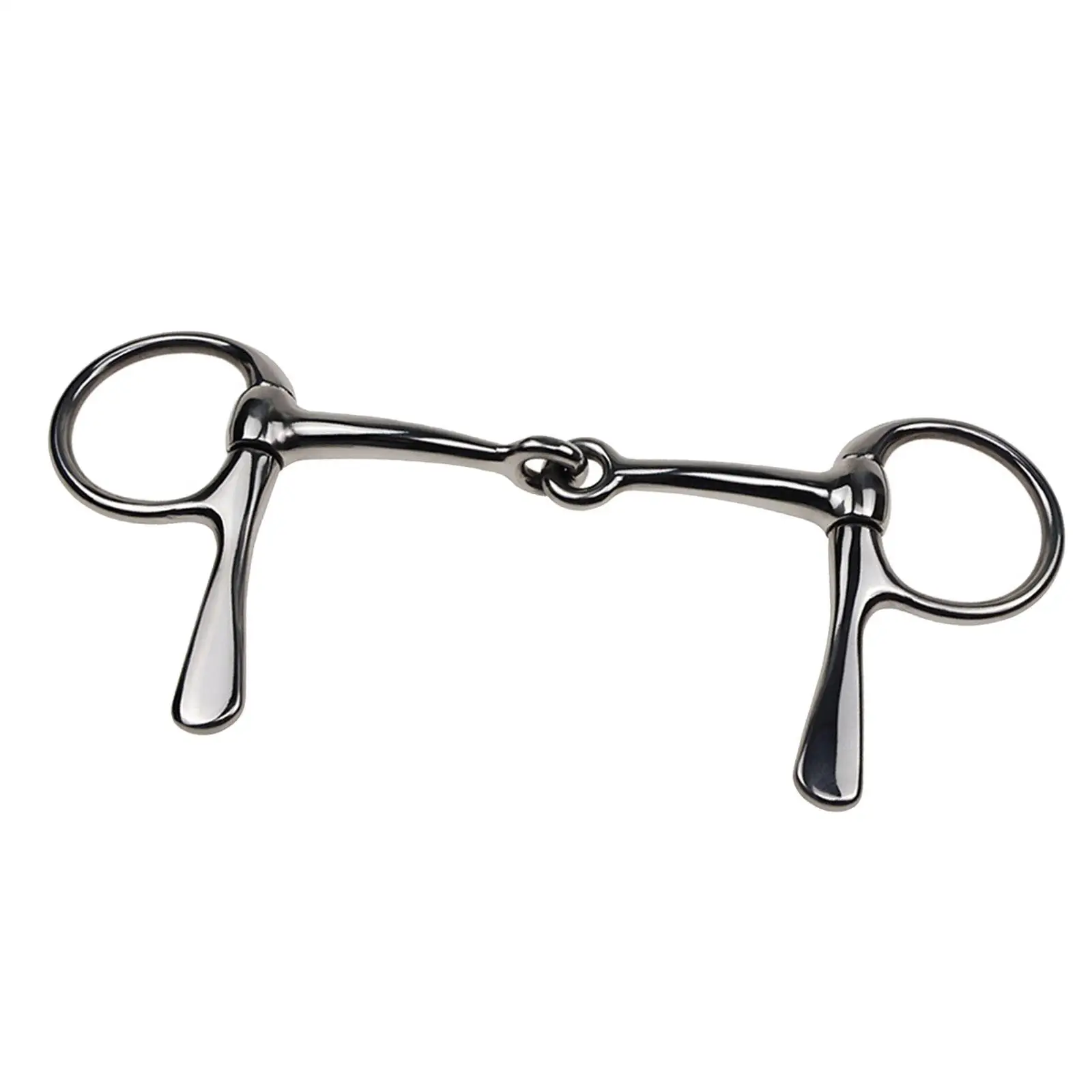 Horse Bit Mouth RapDuty Metal Snaffle Bit pour sports de plein air Horse ChFuk