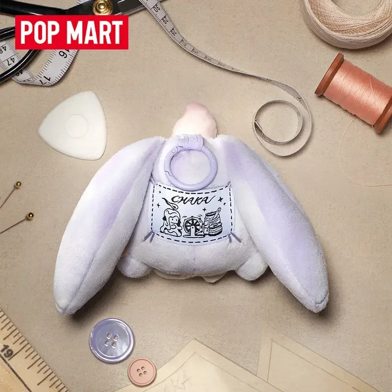 POPMART CHAKA STITCH BY STITCH Series Earphone Case Surprise Mystery Unpack Container Cute Doll Anime Ornament Gift