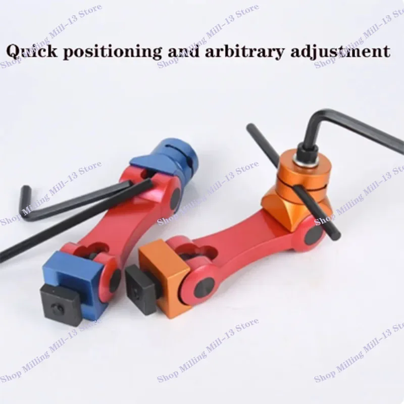 Locator Tool Adjustable CNC Mill Machine Workpiece Stop Positioner Part  Mini model Multi Function Function Work Locator Tool