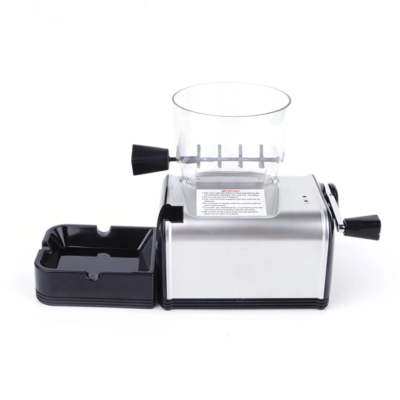 Automatic Cigarette RollerTobacco Filling Machine, Fully Electric Roller Injector, Smoking Accessories, Gift for Men, 6.5mm, 8mm