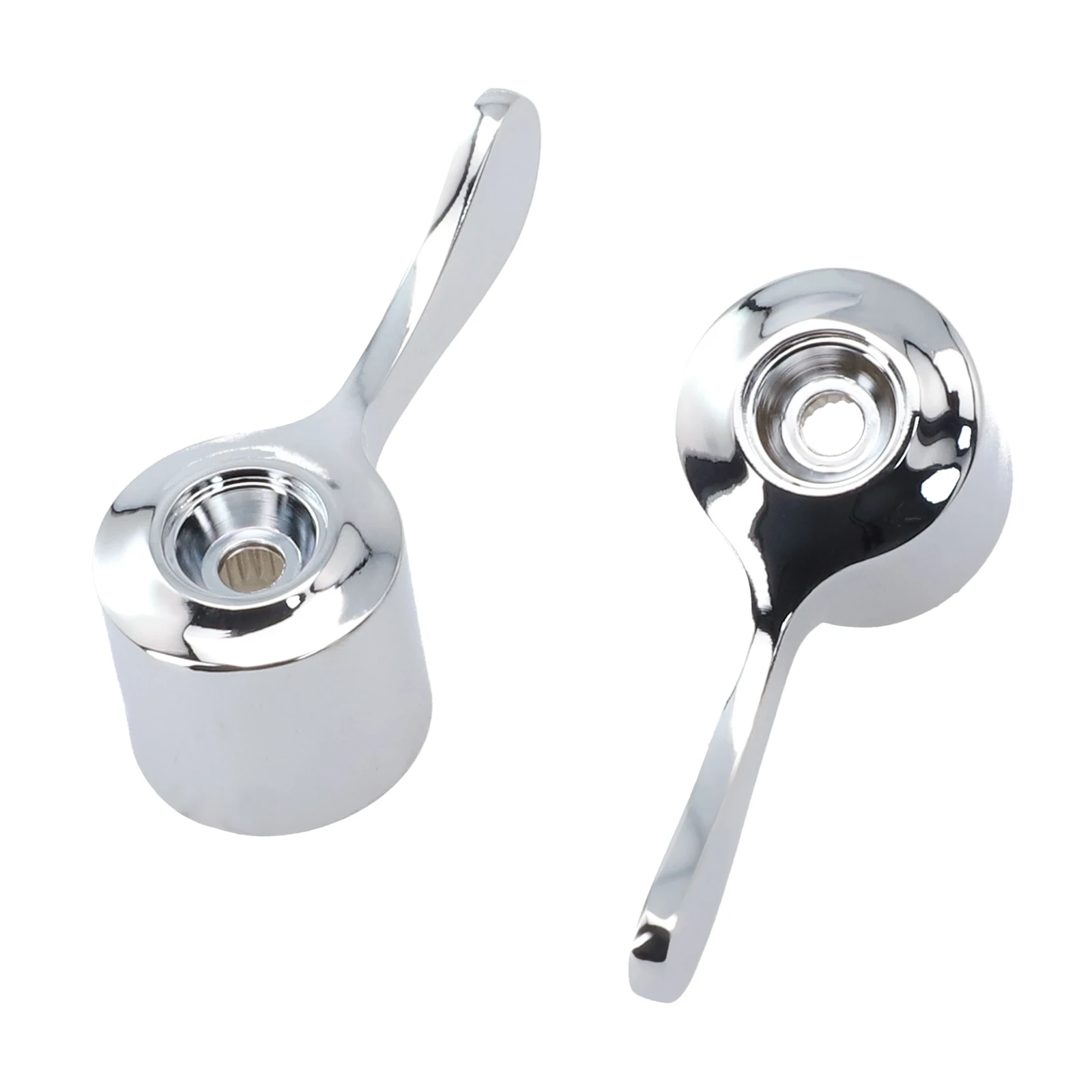 Parts Suitable Useful Basin Sink Tap Lever Head DIY Use Home Tool 1/4 Turn 2 Tap Hole Accessory Conversion Elements