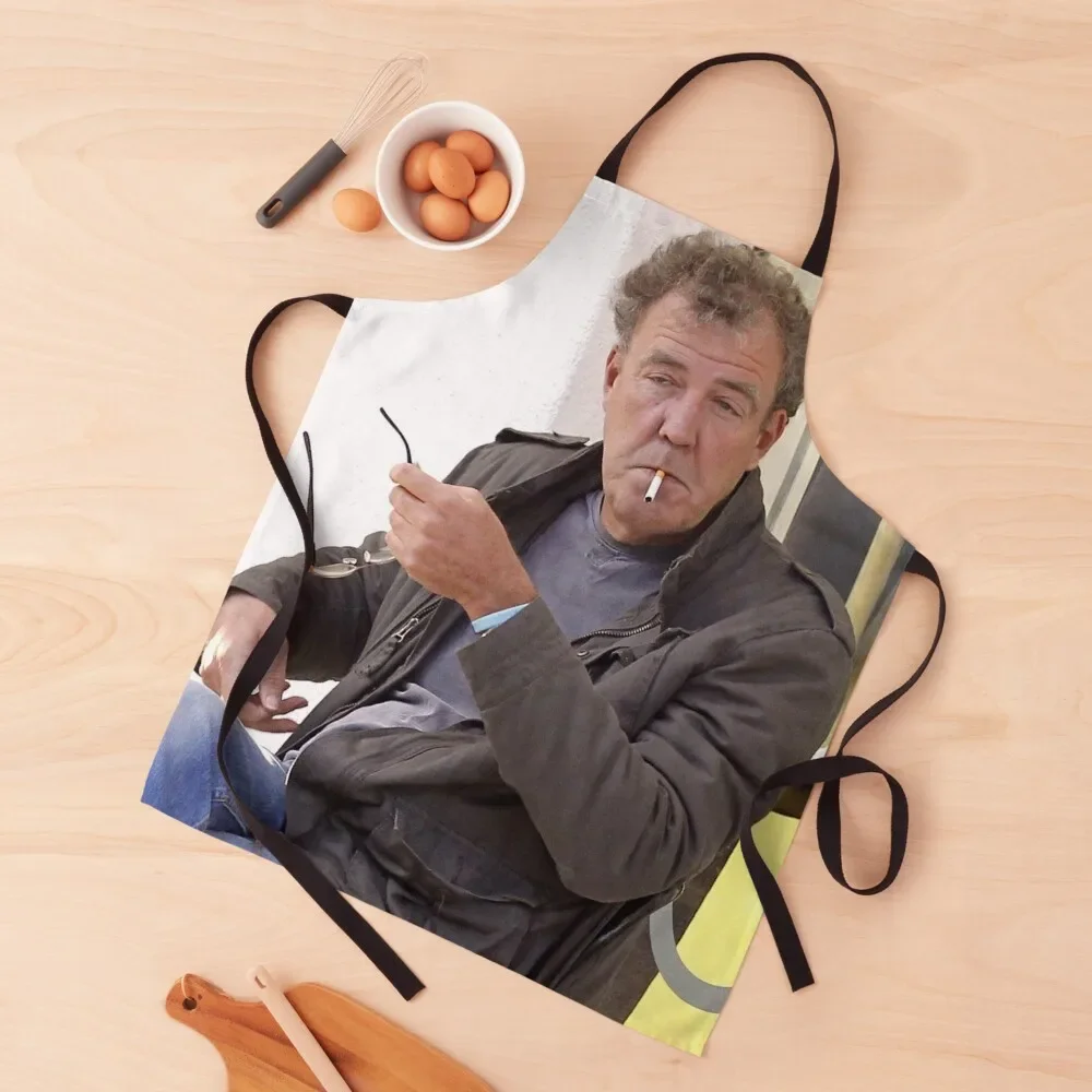 Jeremy Clarkson Smoking Apron For Girl with personal logo Apron