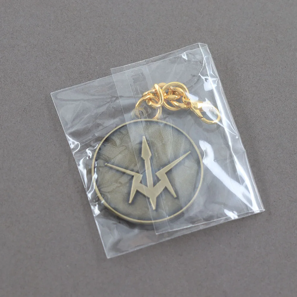 Code Geass Lelouch Schlüsselanhänger Anime Zero Helm Schwarze Ritter Emblem Schlüsselring Antik-Bronze Metallanhänger Auto-Taschen-Charm Schmuck – Detail 11