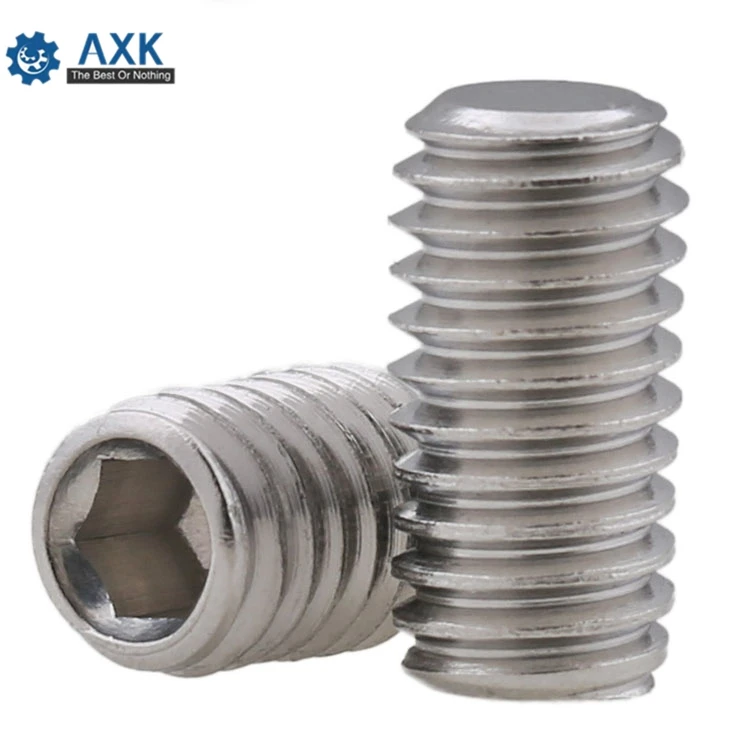 

1/10/50 шт. M6 M8 M10 M12 M16 DIN913 304 Шестигранная головка из нержавеющей стали, шестигранная, шестигранная, Шестигранная головка, плоская головка,